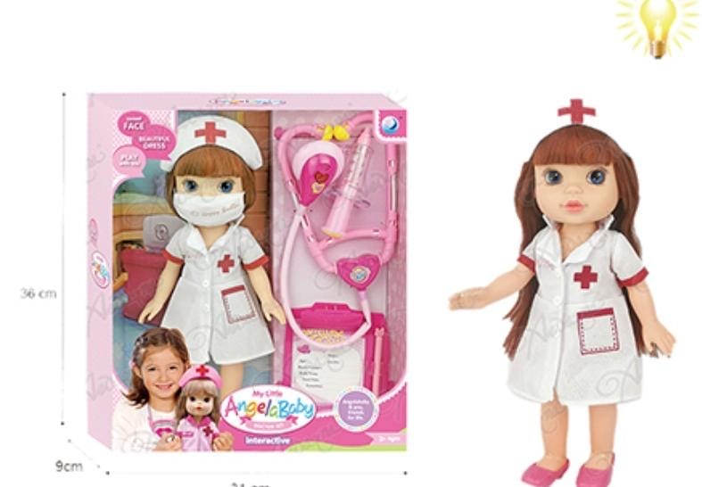 My Little Angela – Poupée Docteur Interactive pour Enfants