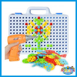 Boîte Créative Portable 4‑en‑1 – Set d’Activités Éducatives pour Enfants