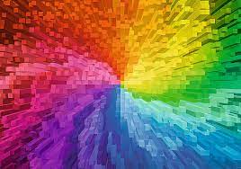 TREFL- puzzle 1000 pièces gradient multicolore