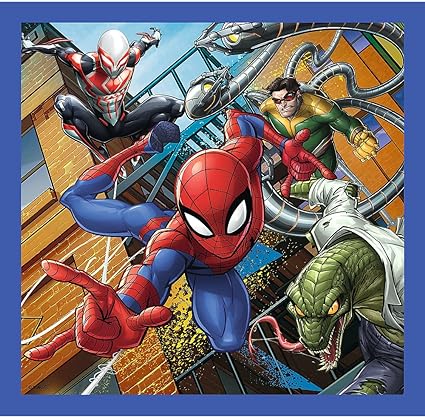 TREFL- puzzle 3en1 spiderman