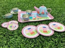 TEA POT SET PEPPA PIG