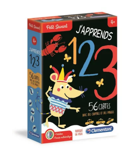 Clementoni – Coffret “Découvrir les Nombres 1‑2‑3”