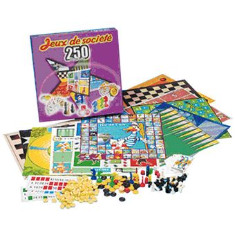 JEU DE SOCIÉTÉ 250 RÉGLES