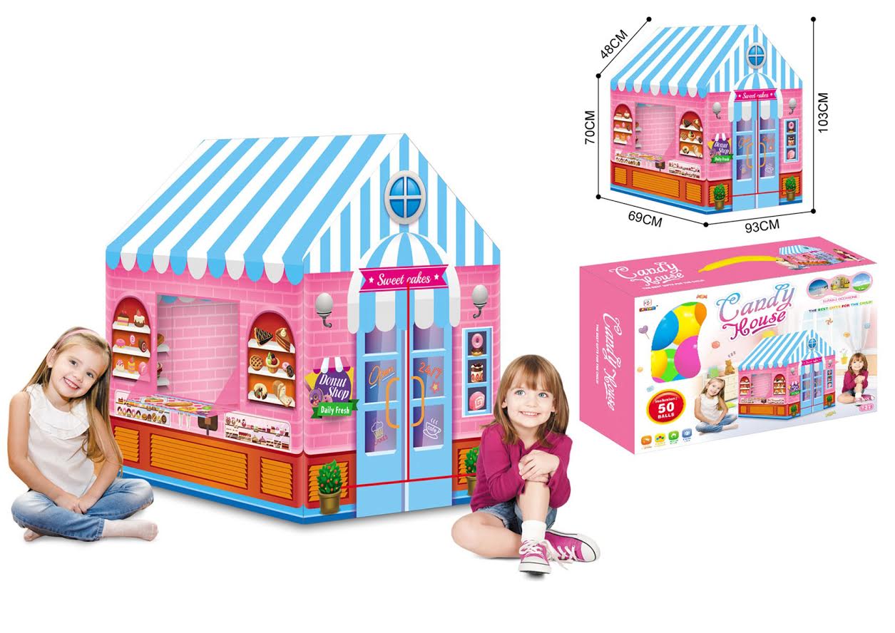 CANDY HOUSE 50 balles inclus