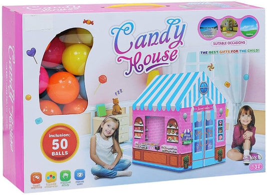 CANDY HOUSE 50 balles inclus