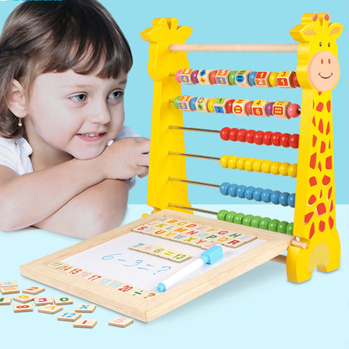 GIRAFFE PAINTING BOARD COUNTING FRAME