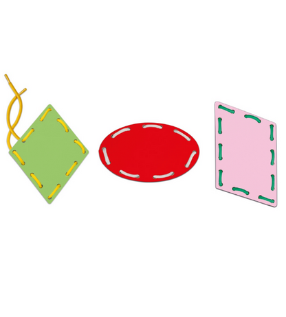 MONTESSORI- des formes et des lacets