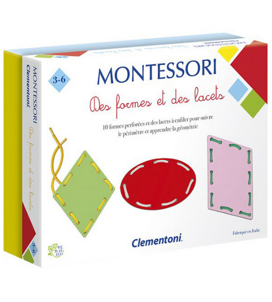 MONTESSORI- des formes et des lacets