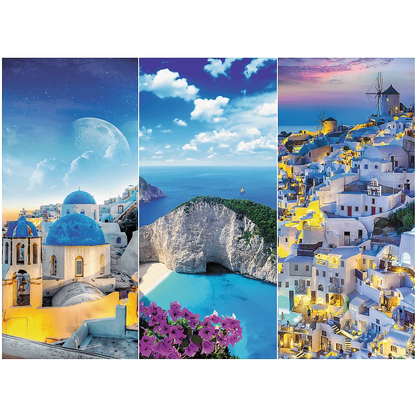 TREFL- puzzle 3000 pièces image Grèce