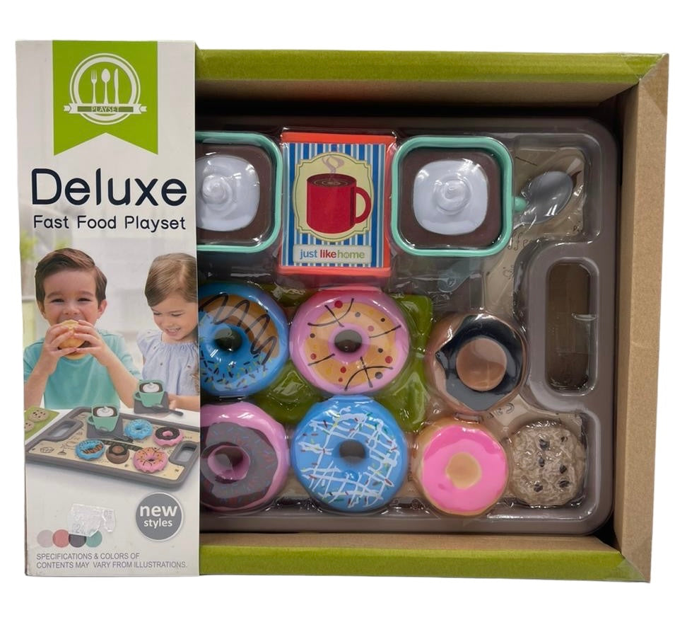 Set Deluxe Fast‑Food – Cuisine & Service pour Enfants