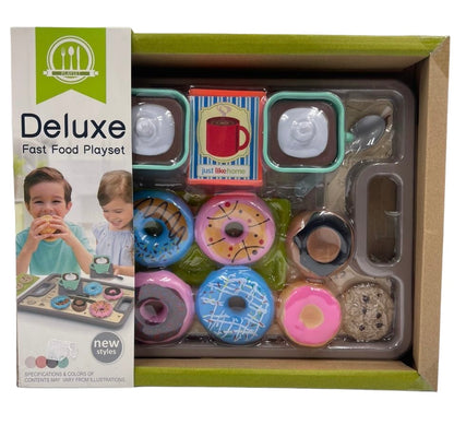 Set Deluxe Fast‑Food – Cuisine & Service pour Enfants