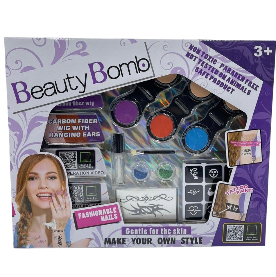 Beauty Bomb – Set Nail & Tattoo Junior pour Enfants