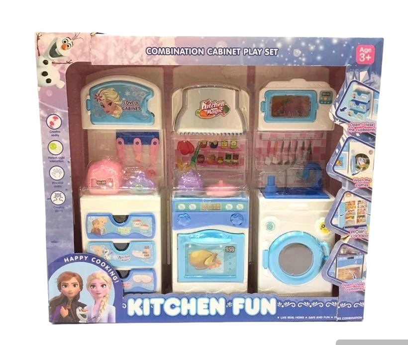 Cuisine de Jeu – Set Enfant avec Lumières et Sons, Thème Fantaisie