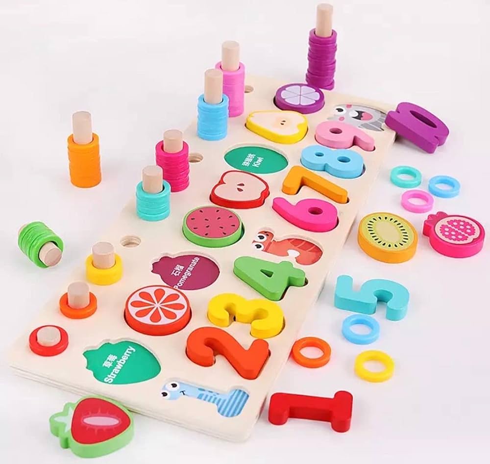 RAINBOW FRUIT LOGARITHMIC BORAD