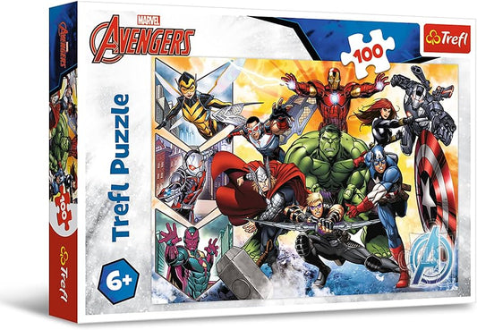 TREFL- puzzle 100 pièces Avenger