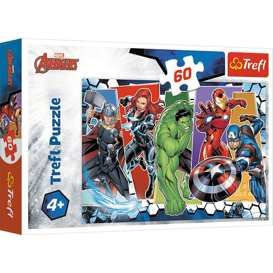 TREFL- puzzle 60 pièces Avenger