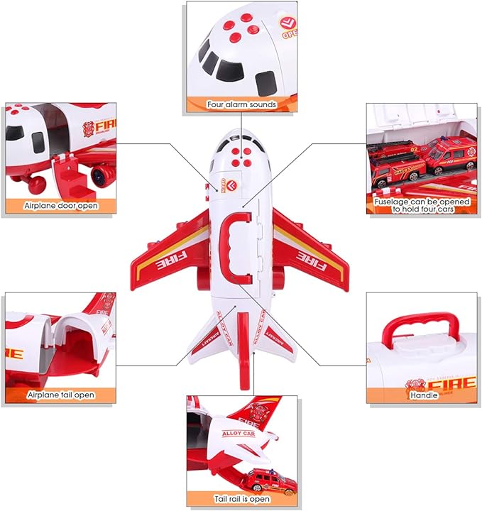 Set Pompier Air & Secours – Jeu d’Aventure et Sauvetage pour Enfants