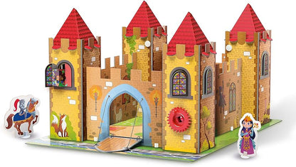 CLEMENTONI- build and play the castle