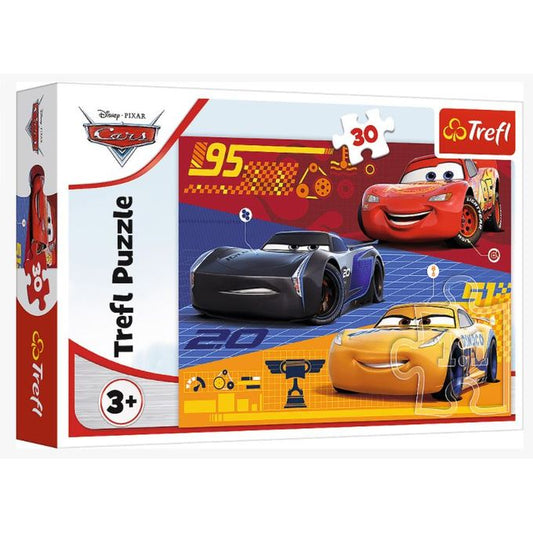 TREFL- puzzle 30 pièces Cars