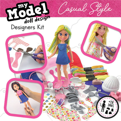 MY MODEL DOLL DESIG- casuel style