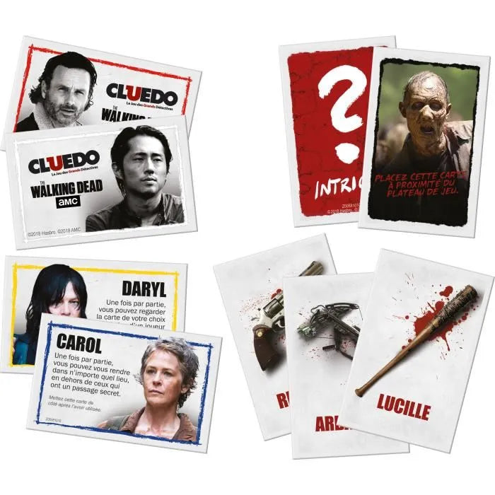 HASBRO- cluedo the walking death
