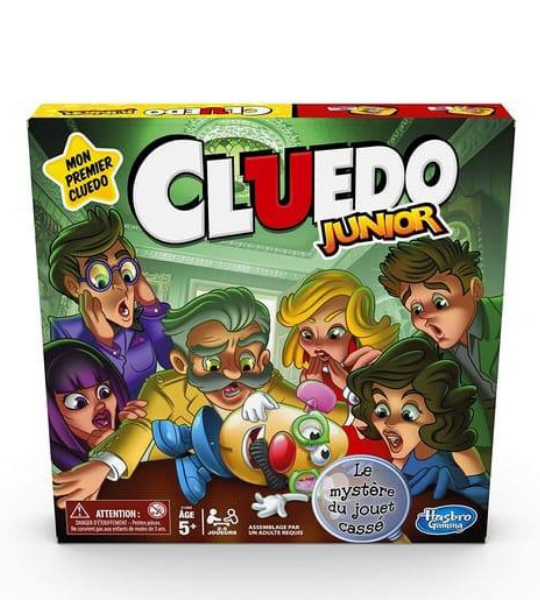 HASBRO- cluedo junior