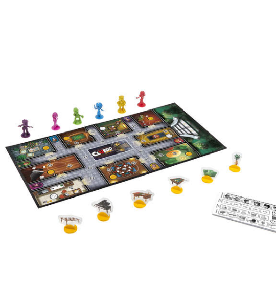 HASBRO- cluedo junior
