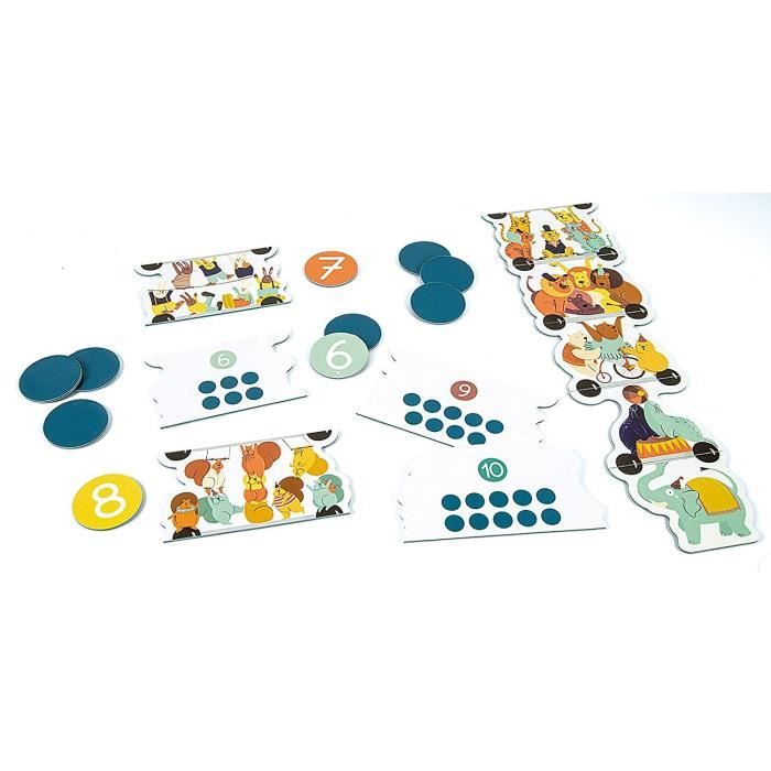 Clementoni – Coffret « Apprendre à Compter avec les Animaux »