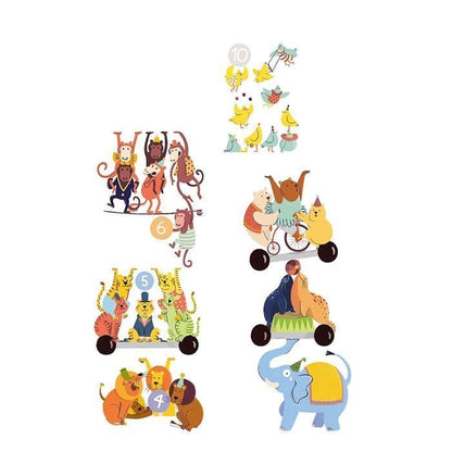 Clementoni – Coffret « Apprendre à Compter avec les Animaux »