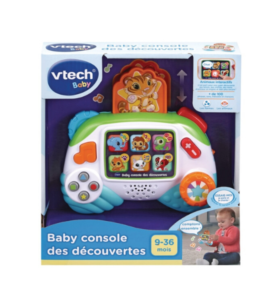 vtech- baby console des découvertes