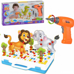 Boîte Créative Portable 4‑en‑1 – Set d’Activités Éducatives pour Enfants