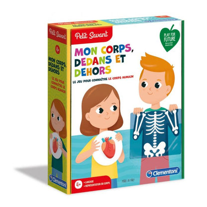 Clementoni – Découvre le Corps : Puzzle Anatomie & Jeux d’Éveil