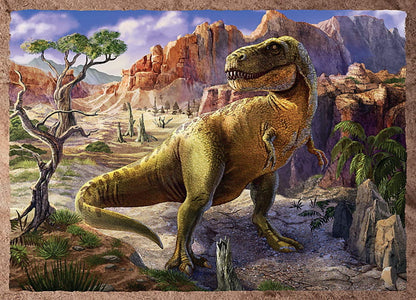 TREFL- puzzle 4en1 Dinosaures