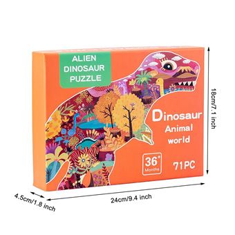 Coffret Puzzle “Monde des Dinosaures – 71 pièces” 🦖