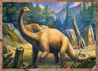 TREFL- puzzle 4en1 Dinosaures