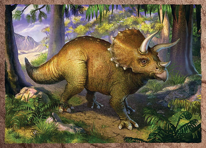 TREFL- puzzle 4en1 Dinosaures