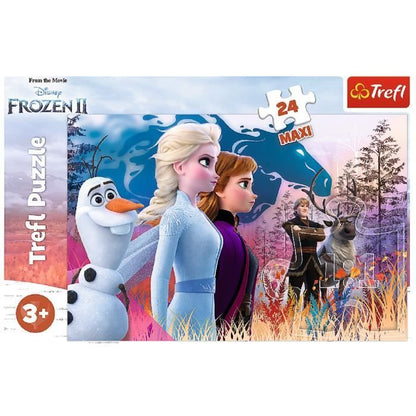 TREFL- puzzle 24 pièces MAXI Frozen II
