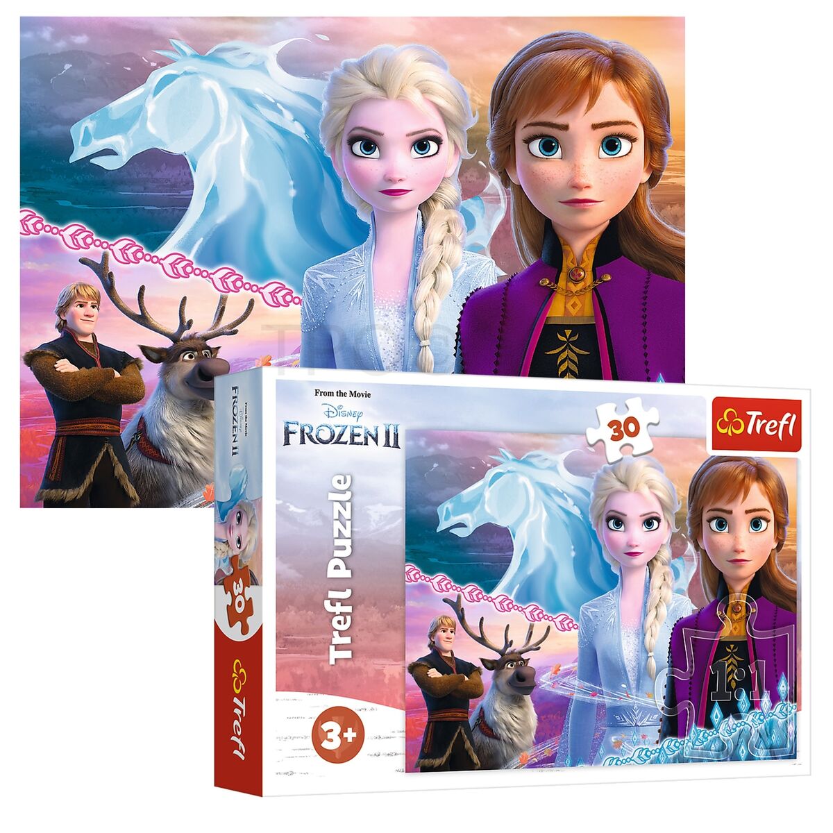 TREFL- puzzle 30 pièces Frozen