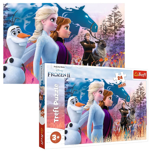 TREFL- puzzle 24 pièces MAXI Frozen II