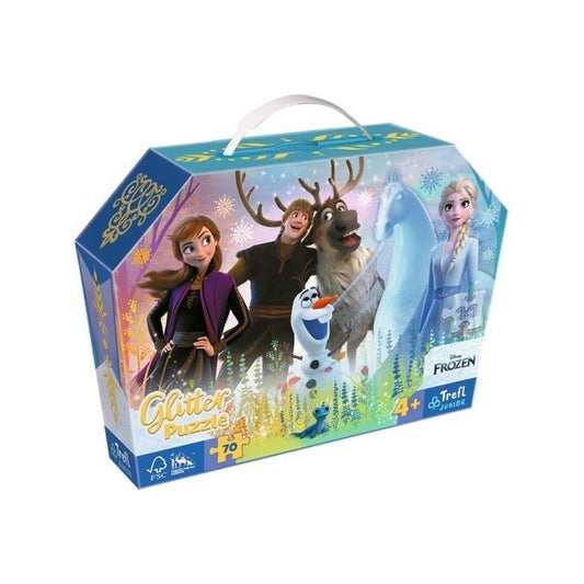 TREFL- glitter puzzle 70 pièces Frozen