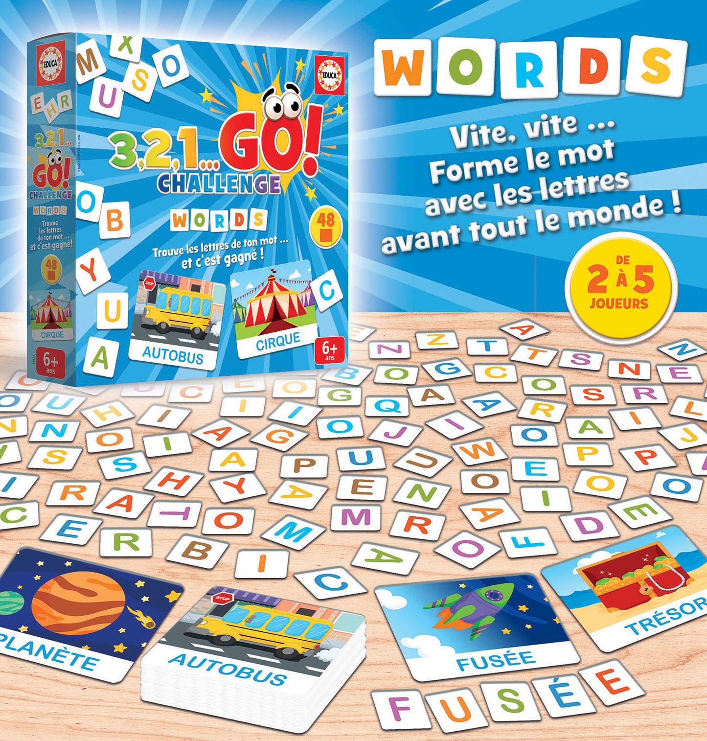 EDUCA- 3 2 1 go challenge