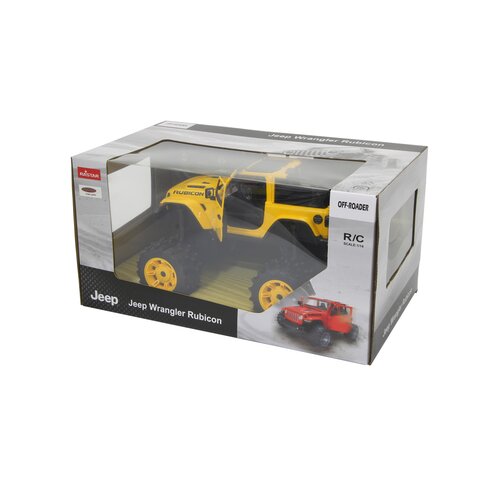RASTAR- jeep rubicon jaune