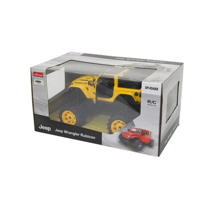 RASTAR- jeep rubicon jaune