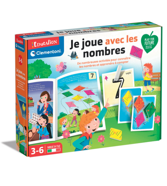 Clementoni – Coffret Apprentissage des Nombres (3‑6 ans)