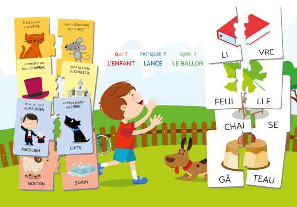 Clementoni – Coffret Lecture Facile « Je Découvre les Mots »