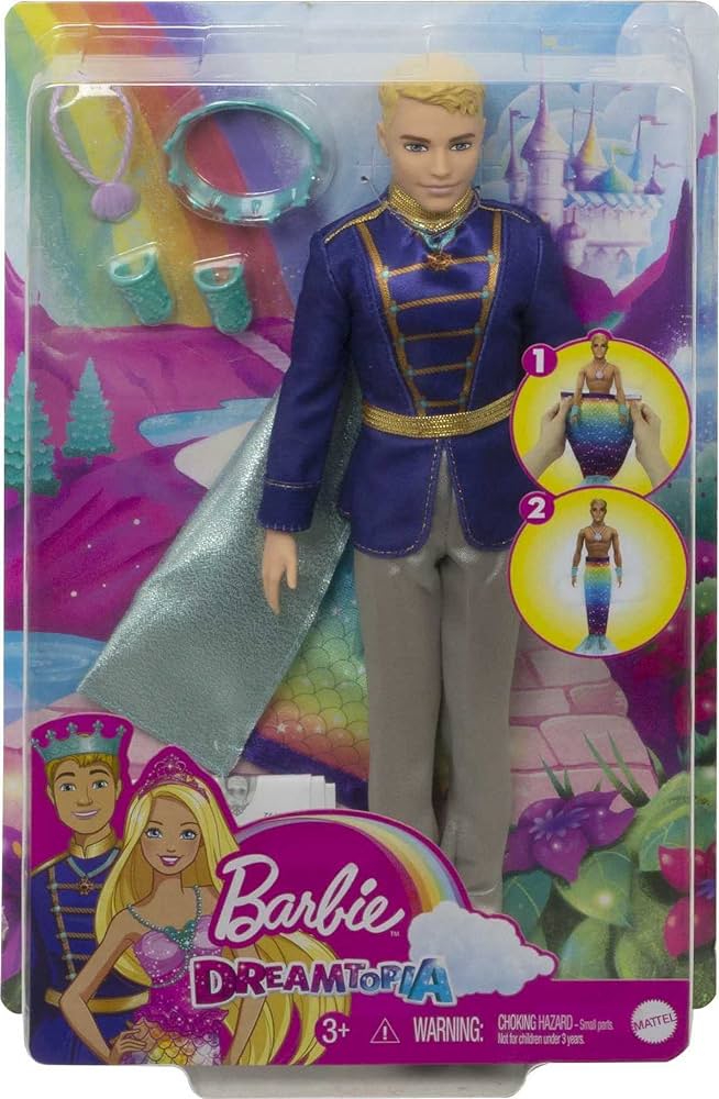 Barbie dreamtopia ken 2en1