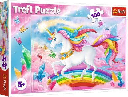 TREFL- puzzle 100 pièces licorne