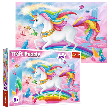 TREFL- puzzle 100 pièces licorne