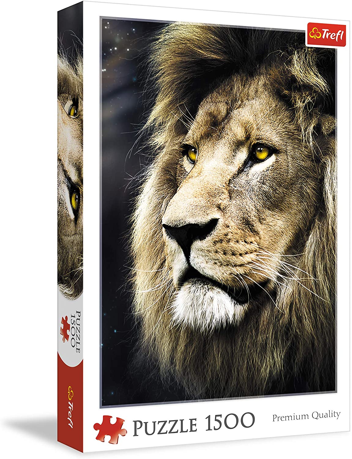 TREFL- puzzle 1500 pièces image du lion