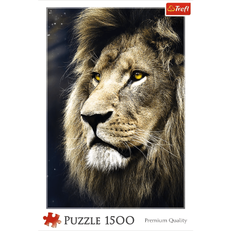 TREFL- puzzle 1500 pièces image du lion